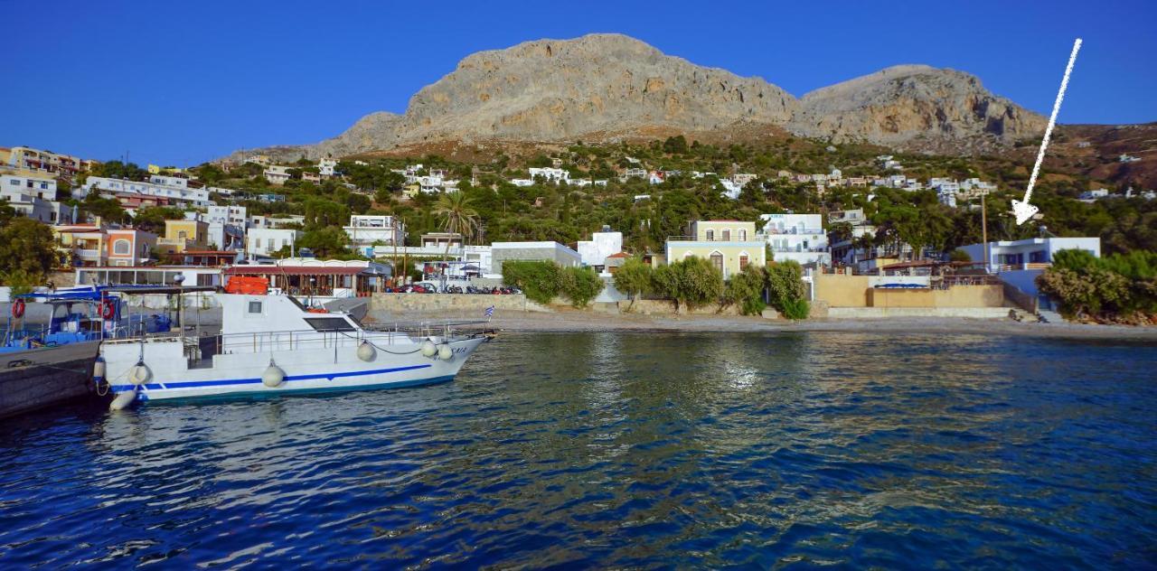 Villa Maria - Seashore Serenity Villa At Myrties Beach Kalymnos 外观 照片