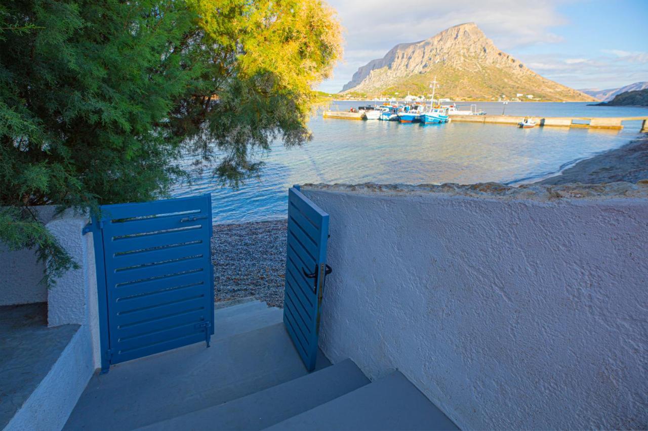 Villa Maria - Seashore Serenity Villa At Myrties Beach Kalymnos 外观 照片