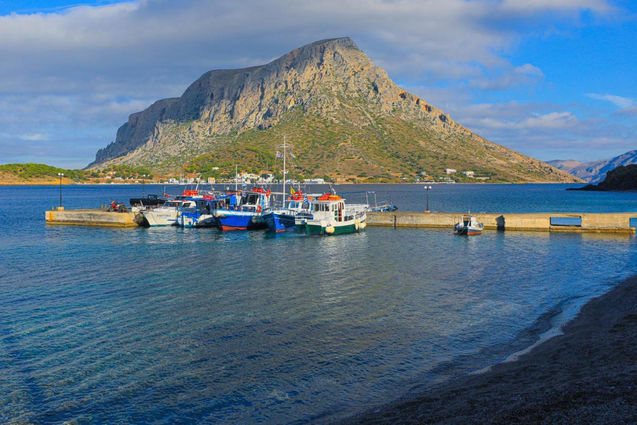 Villa Maria - Seashore Serenity Villa At Myrties Beach Kalymnos 外观 照片