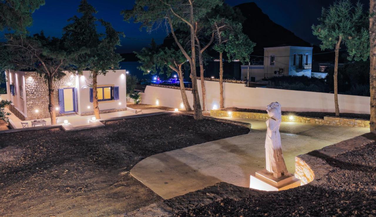 Villa Maria - Seashore Serenity Villa At Myrties Beach Kalymnos 外观 照片