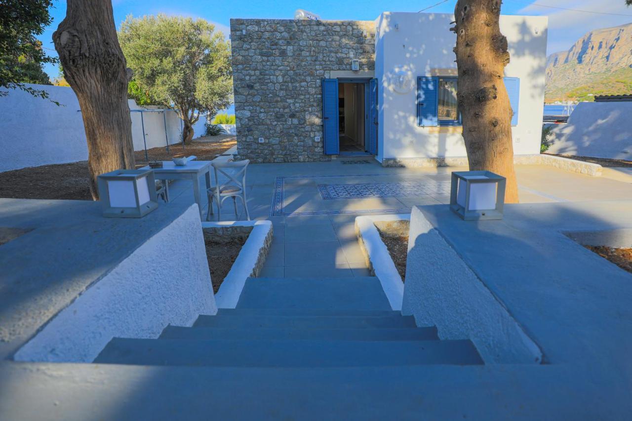 Villa Maria - Seashore Serenity Villa At Myrties Beach Kalymnos 外观 照片