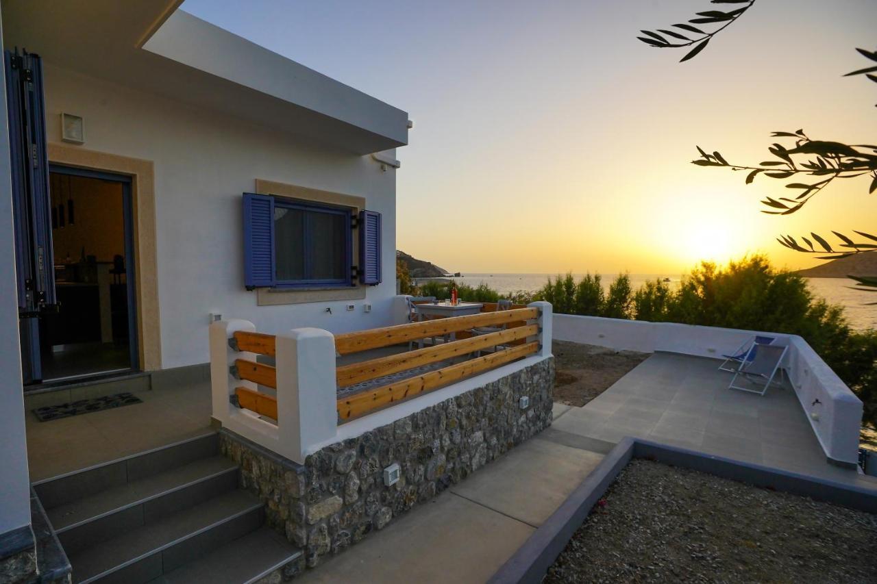 Villa Maria - Seashore Serenity Villa At Myrties Beach Kalymnos 外观 照片