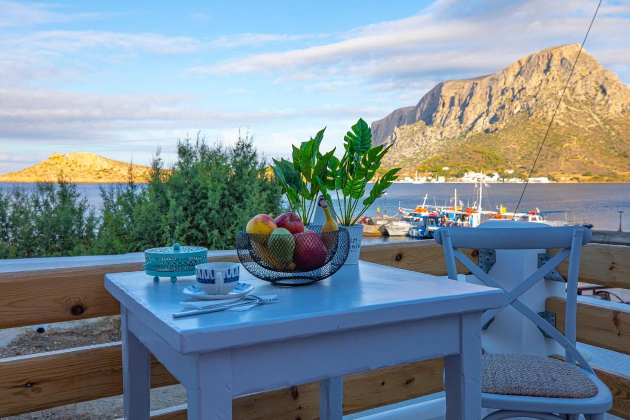 Villa Maria - Seashore Serenity Villa At Myrties Beach Kalymnos 外观 照片